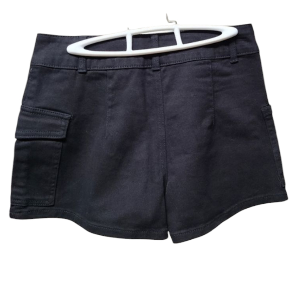 No Boundaries Womens Black Jean Skort Medium NWT - Picture 2 of 7